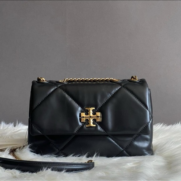 Tory Burch Small Kira Diamond Quilt Convertible Shoulder Bag - Picture 7 of 15